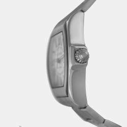 Cartier White Stainless Steel Roadster W6206017 Automatic Men's Wristwatch 46 mm
