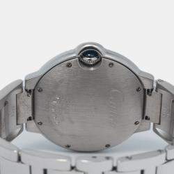 Cartier Ballon Bleu WE96006Z3 White Dial Stainless Steel Automatic Men's Wristwatch 36 mm