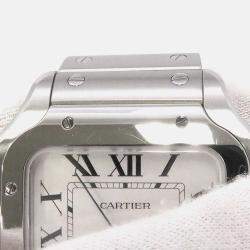 Cartier Santos de Cartier WSSA0018 Automatic Silver Stainless Steel Men's Wristwatch 39 mm