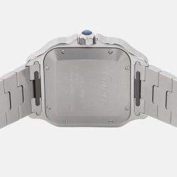 Cartier Santos de Cartier WSSA0018 Automatic Silver Stainless Steel Men's Wristwatch 39 mm