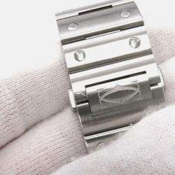 Cartier Santos de Cartier WSSA0018 Automatic Silver Stainless Steel Men's Wristwatch 39 mm