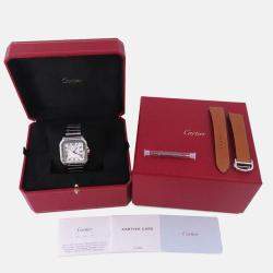 Cartier Santos de Cartier WSSA0018 Automatic Silver Stainless Steel Men's Wristwatch 39 mm