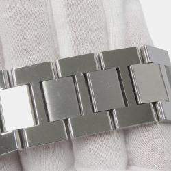 Cartier Tank Solo W5200028 Automatic Silver Stainless Steel Men's Wristwatch 31 mm