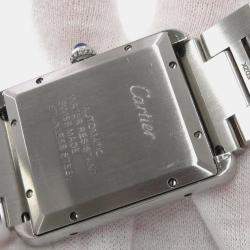 Cartier Tank Solo W5200028 Automatic Silver Stainless Steel Men's Wristwatch 31 mm