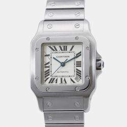 Cartier Santos Galbee W20098D6 Automatic Silver Stainless Steel Men's Wristwatch 32 mm