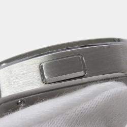 Pre Owned Cartier Santos de Cartier WSSA0078 Automatic Grey Stainless Steel Men's Wristwatch 43 mm