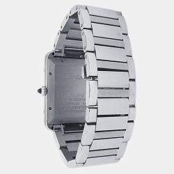 Pre Owned Cartier Tank Must WSTA0053 Automatic Silver Stainless Steel Men’s Wristwatch 41 mm