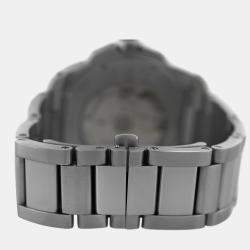 Pre Owned Cartier Calibre de Cartier W7100016 Automatic Black Stainless Steel Men's Wristwatch 42 mm