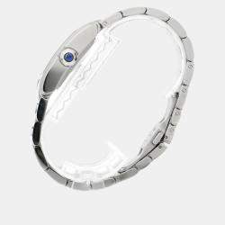 مملوكة مسبقًا ساعة يد رجالية كارتتييه تانك فرانسيه WSTA0067 أوتوماتيك فضية ستانلس ستيل 30.5 مم