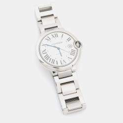 Pre Owned Cartier Ballon Bleu W69012Z4 Automatic Stainless Steel Men's Wristwatch 42 mm