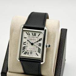 Pre Owned Cartier Tank Must XL WSTA0040 Automatic Silver Stainless Steel Men's Wristwatch 41 mm