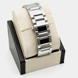Pre Owned Cartier Calibre 3389 Automatic Silver Stainless Steel Men's Wristwatch 42 mm