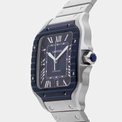 Pre Owned Pre-Owned Cartier Santos De Cartier Large Model WSSA0048 39.8 mm