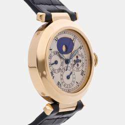 Pre Owned Pre-Owned Cartier Pasha Perpetual Calendar W3000351 Automatic Men's Watch 38 mm