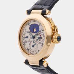 Pre Owned Pre-Owned Cartier Pasha Perpetual Calendar W3000351 Automatic Men's Watch 38 mm