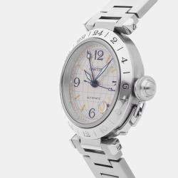 Pre Owned Pre-Owned Cartier Pasha C GMT W31029M7 Automatic  Men's Watch 35 mm