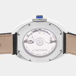 Pre Owned Pre-Owned Cartier Cle De Cartier WSCL0018 Silver Automatic Stainless Steel Men's Wristwatch 40 mm