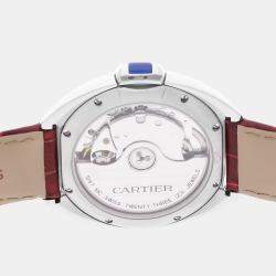 Pre Owned Pre-Owned Cartier Cle De Cartier WSCL0017 Automatic Men's Watch 35 mm