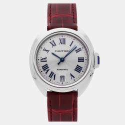 Pre Owned Pre-Owned Cartier Cle De Cartier WSCL0017 Automatic Men's Watch 35 mm