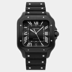 Pre Owned Pre-Owned Cartier Santos De Cartier Large Model WSSA0039