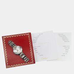 Pre Owned Cartier Ballon Bleu W69012Z4 Automatic Silver Stainless Steel Men's Wristwatch 42 mm