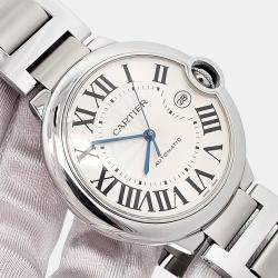Pre Owned Cartier Ballon Bleu W69012Z4 Automatic Silver Stainless Steel Men's Wristwatch 42 mm