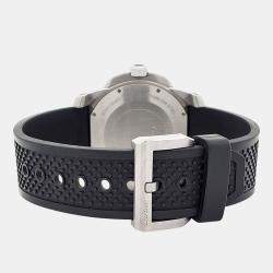 Pre Owned Cartier Calibre de Cartier W7100056 Automatic Black Stainless Steel Men's Wristwatch 42 mm