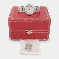 Pre Owned Cartier Ballon Bleu W69012Z4 Automatic Stainless Steel Men's Wristwatch 42 mm
