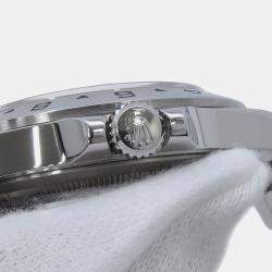 Pre Owned Cartier Calibre de Cartier W7100054 Automatic Black 18k Rose Gold Stainless Steel Men's Wristwatch 42 mm