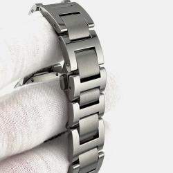 Pre Owned Cartier Ballon Bleu WSBB0040 Automatic Silver Stainless Steel Men's Wristwatch 40 mm