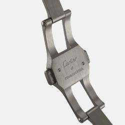 Pre Owned Cartier Ballon Bleu WSBB0040 Automatic Silver Stainless Steel Men's Wristwatch 40 mm