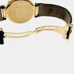 Pre Owned Cartier Pasha 2770 Automatic Silver 18k Rose Gold Men's Wristwatch 42 mm