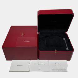 Pre Owned Pre-Owned Cartier Santos de Cartier WSSA0037 Grey Automatic Grey Men's Wristwatch 39 MM