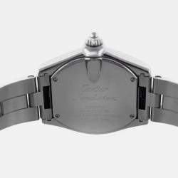 Pre Owned Cartier Roadster GMT XL 2722 W62032X6 Automatic Silver Stainless Steel Men's Wristwatch 42 mm