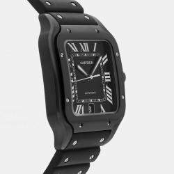 Pre Owned ساعة كارتتيه سانتوس دو كارتتيه موديل كبير WSSA0039 مسبقة الملكية 39.8 مم