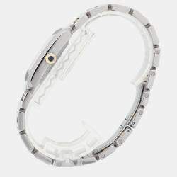 مملوكة مسبقًا Cartier Tank Francaise W51005Q4 Automatic Silver Stainless Steel Men's Wristwatch 28 mm