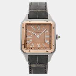 مملوكة مسبقًا ساعة يد مستعملة كارتير سانتوس دومونت الصين W2SA0027 31.4 ملم × 43.5 ملم