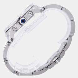 Pre Owned ساعة يد رجالية كارتير كاليدر دي كارتير W7100016 أوتوماتيكي أسود ستانلس ستيل 42 مم