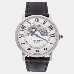 Pre Owned Pre-Owned Cartier Rotonde de Cartier Day/Night W1550151 Manual Winding 42 mm