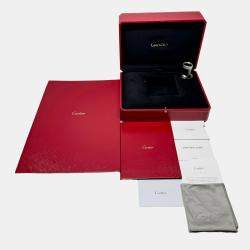 مملوكة مسبقًا Cartier Tank Asymetrique “New York 5th Ave” WGTA0120 Manual Winding Platinum Men's Wristwatch 26 mm