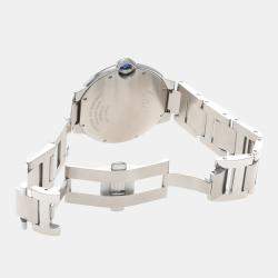 Pre Owned Cartier Ballon Bleu W69012Z4 Automatic Stainless Steel Men's Wristwatch 42 mm