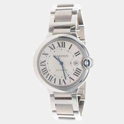 Pre Owned Cartier Ballon Bleu W69012Z4 Automatic Stainless Steel Men's Wristwatch 42 mm