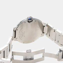 Pre Owned Cartier Ballon Bleu W69012Z4 Automatic Stainless Steel Men's Wristwatch 42 mm