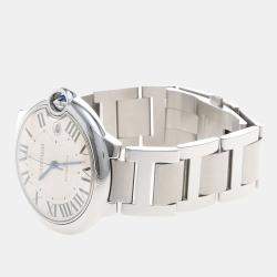 Pre Owned Cartier Ballon Bleu W69012Z4 Automatic Stainless Steel Men's Wristwatch 42 mm