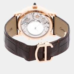 مملوكة مسبقًا ساعة مستعملة كارتتييه روتوند دو كارتتييه ميستريوس أورس W1556223 تعبئة يدوية 42 ملم