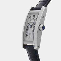 Pre Owned ساعة كارتييه تانك أمريكان WSTA0016 موديل صغير مستعملة