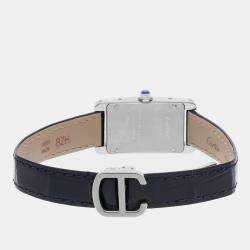 Pre Owned ساعة كارتييه تانك أمريكان WSTA0016 موديل صغير مستعملة