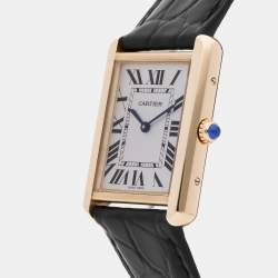 مملوكة مسبقًا Pre-Owned Cartier Tank Solo W5200004 34.8mm x 27.4mm