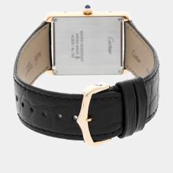 مملوكة مسبقًا Pre-Owned Cartier Tank Solo W5200004 34.8mm x 27.4mm