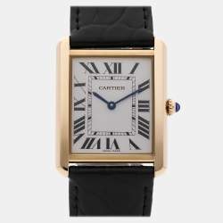 مملوكة مسبقًا Pre-Owned Cartier Tank Solo W5200004 34.8mm x 27.4mm